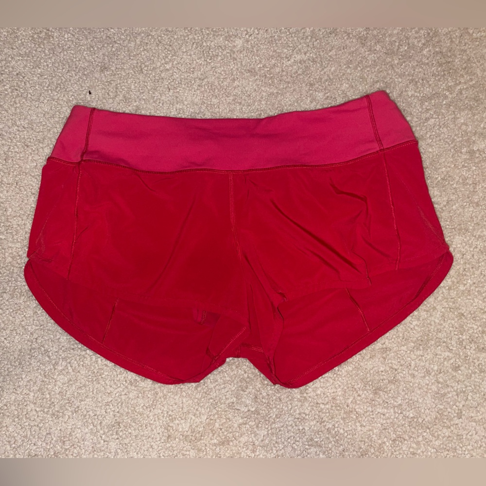 Lululemon speed up shorts 2.5